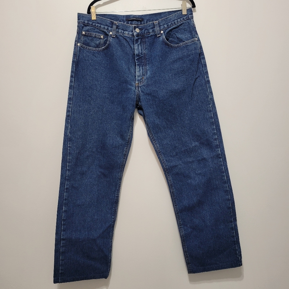Vintage Valentino Men's Blue Jeans